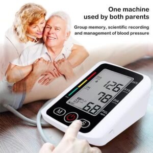 Medical-grade blood pressure measurement smart pulse detector with large screen